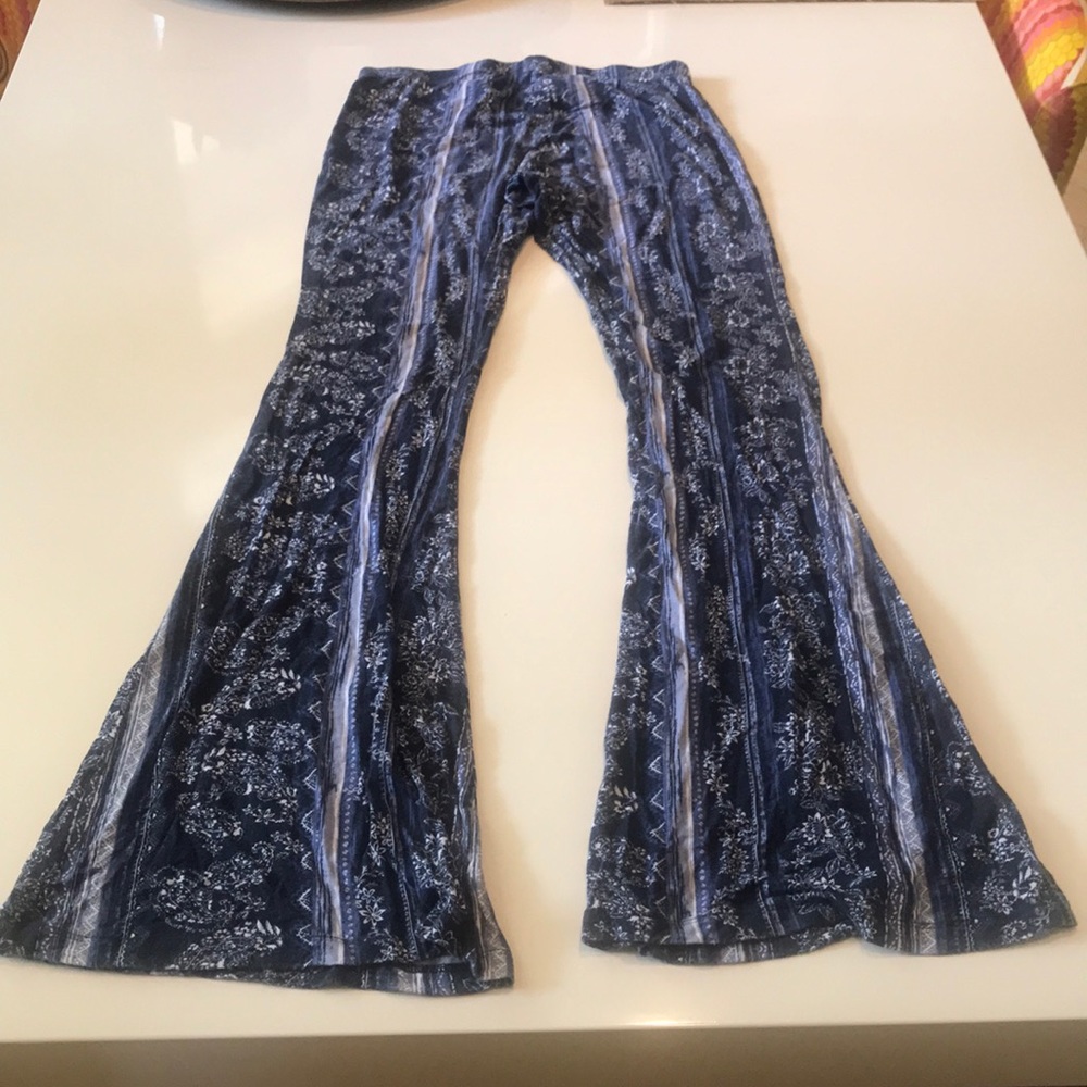 High waisted flare pants